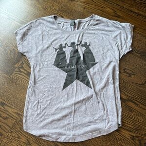 Hamilton Graphic Women's Gray T-Shirt